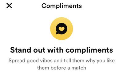 dating app compliments